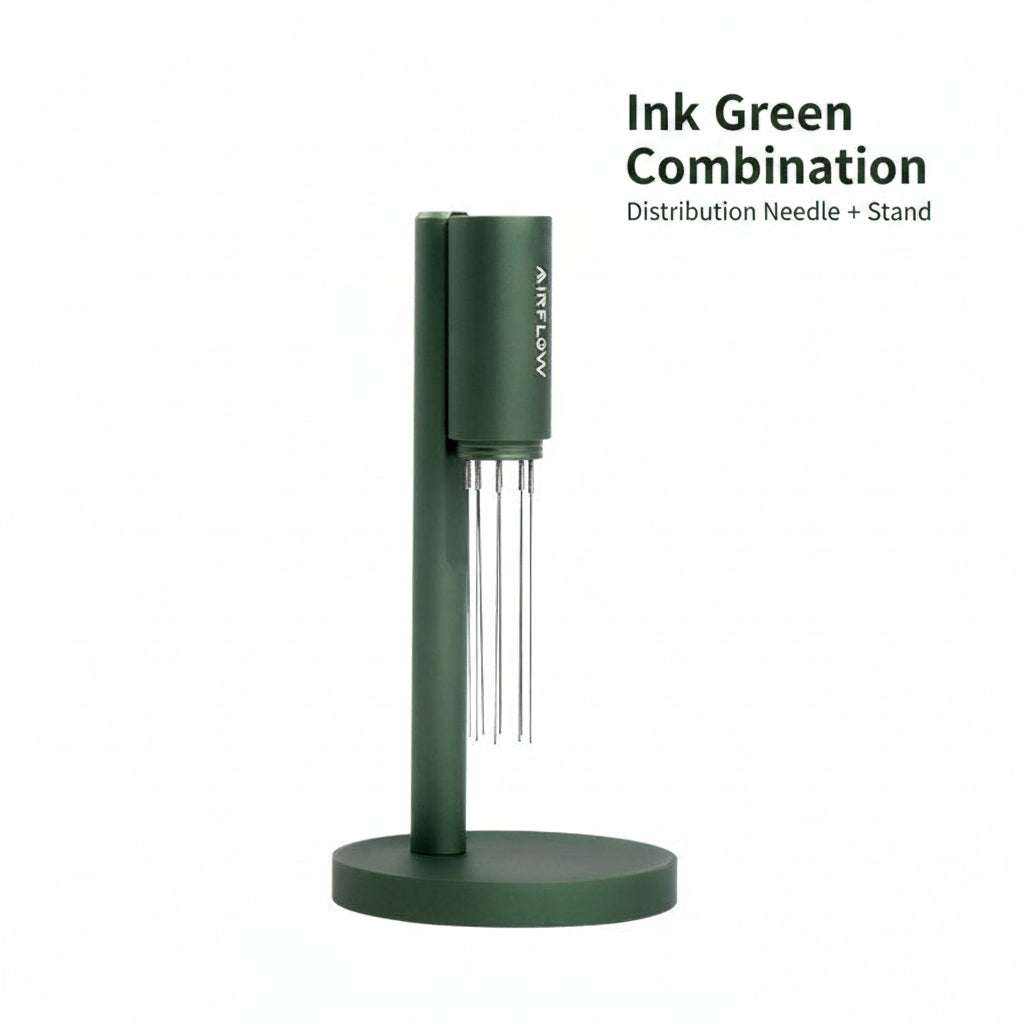 Espresso needle distributor WDT tool with stand for even coffee grounds