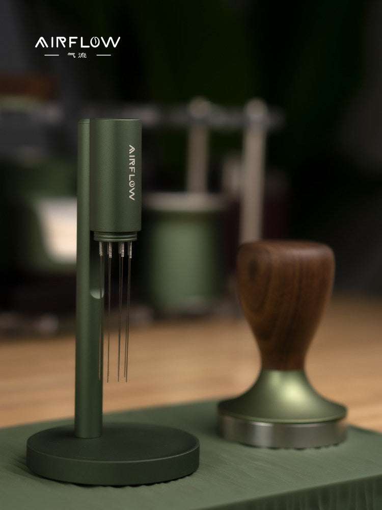 Espresso needle distributor WDT tool with stand for even coffee grounds