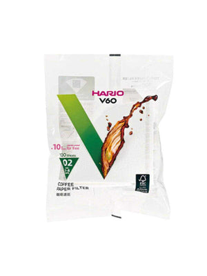 Hario V60 coffee paper filters for pour over dripper