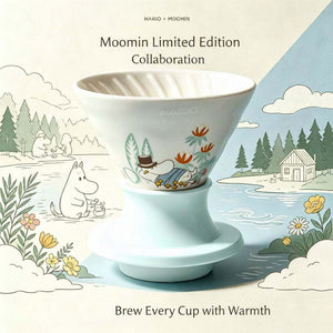 Japan HARIO Moomin ceramic pour-over coffee cup Valentine's gift