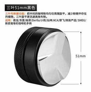 Macaron coffee cloth powder with stainless steel adjustable Italian press hammer