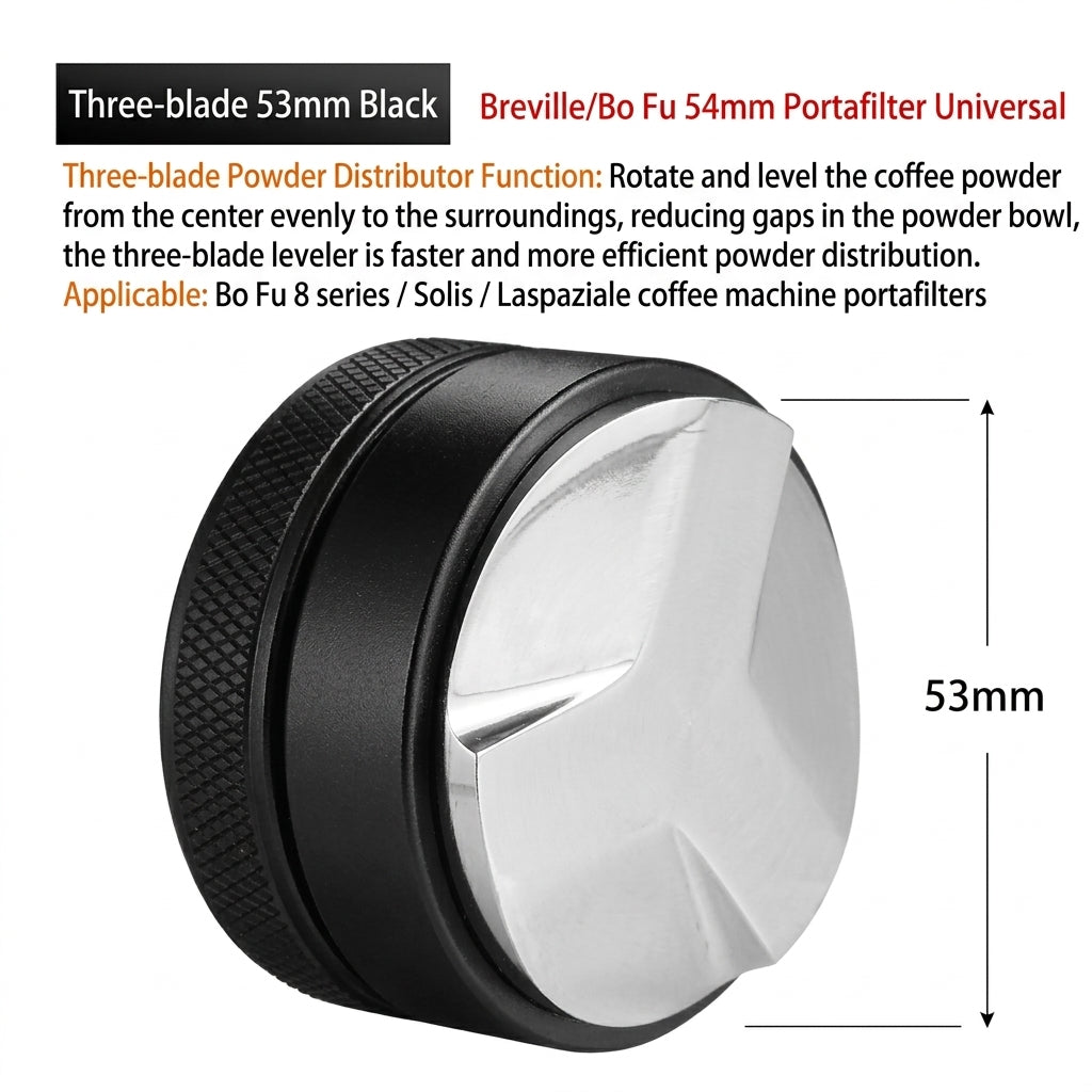 Adjustable coffee leveler and espresso tamper, portafilter prep tool