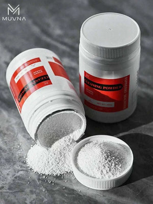 MUVNA espresso machine cleaning powder 300g container