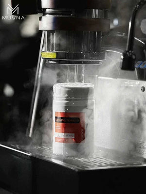MUVNA 300g espresso machine cleaning powder for coffee residue removal