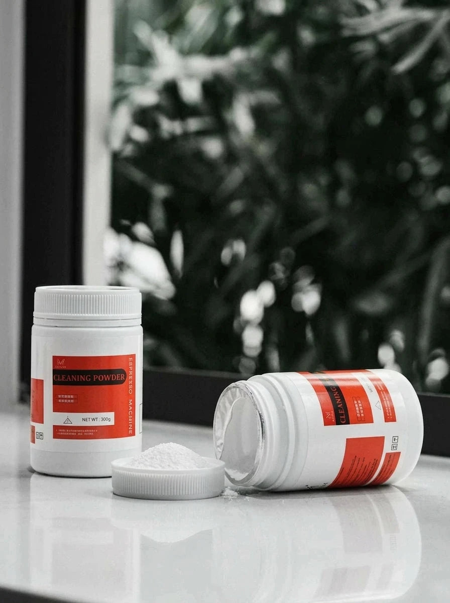 MUVNA espresso cleaning powder, 300g, product view