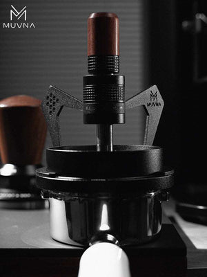 MUVNA Espresso WDT Needle coffee distributor tool with walnut handle
