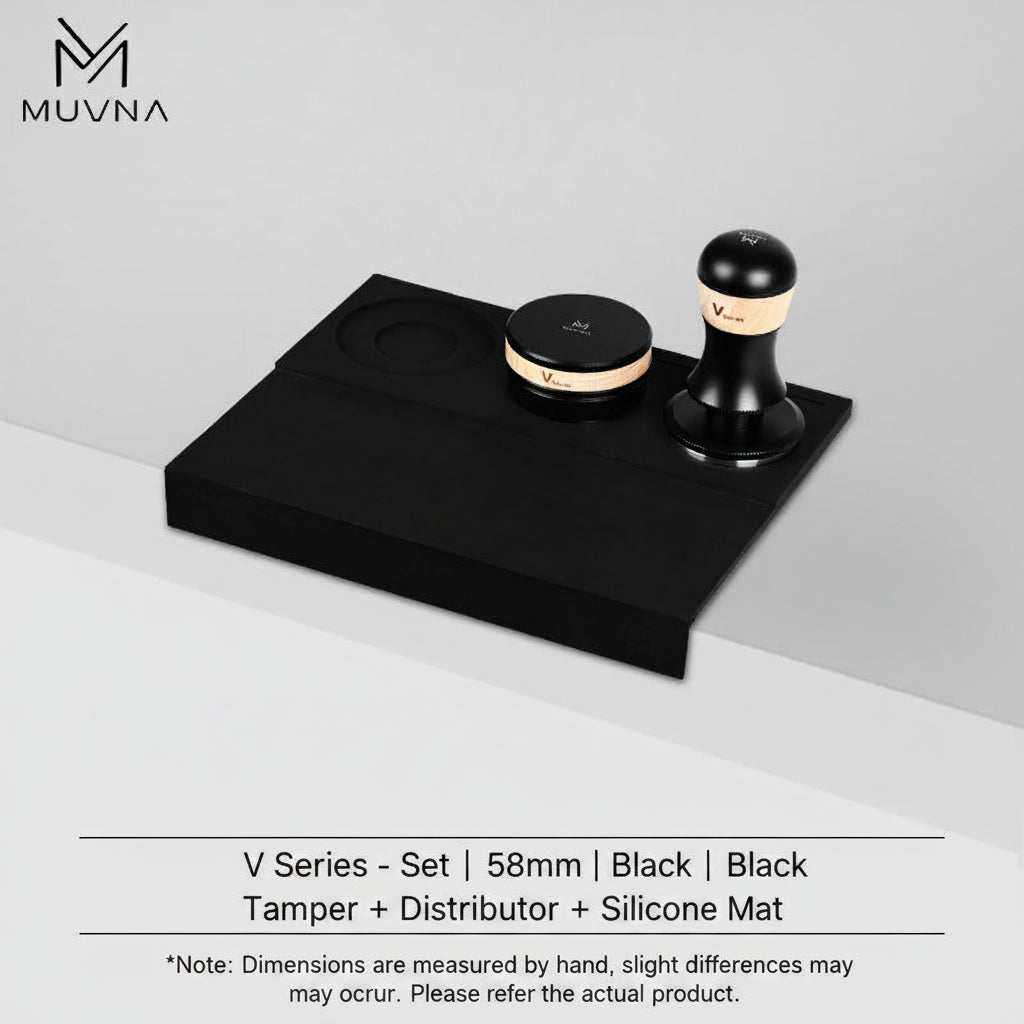 MUVNA V Series espresso tools set, package option photo