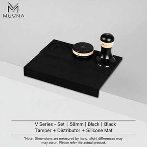 MUVNA V Series espresso tools set, package option photo