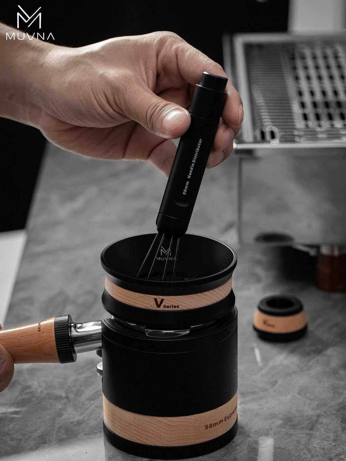 MUVNA V Series 58mm barista tools, second product view
