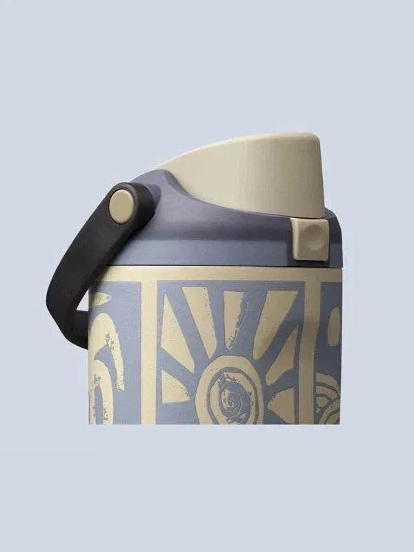 Owala FreeSip 30 oz insulated water bottle vintage surf design
