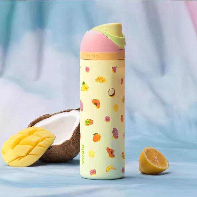 Owala FreeSip Insulated stainless steel water bottle with dual sipping options