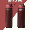 Owala FreeSip Insulated Water Bottle - Black Cherry
