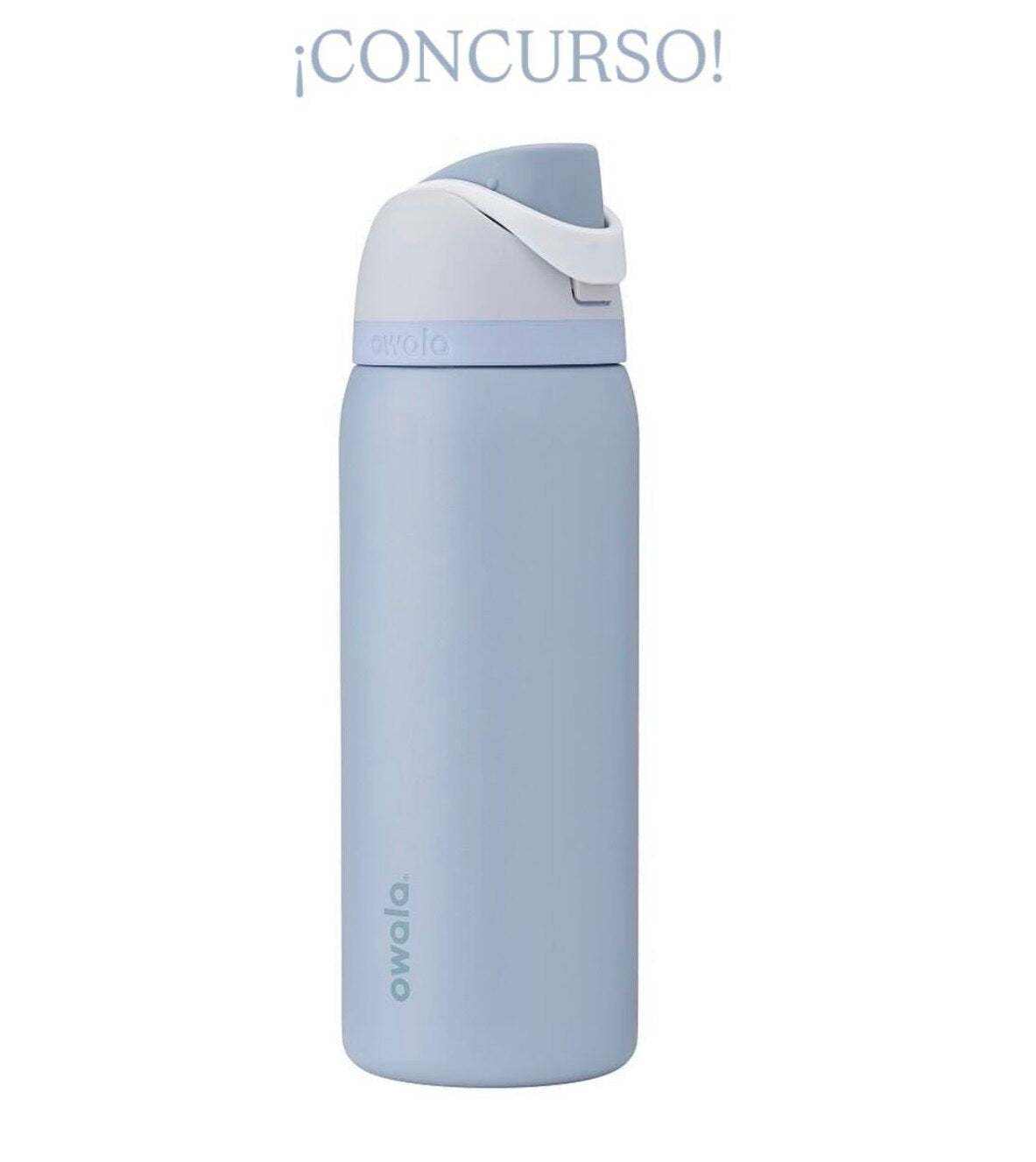 Owala FreeSip insulated stainless steel water bottle with built-in straw and leak-proof lid