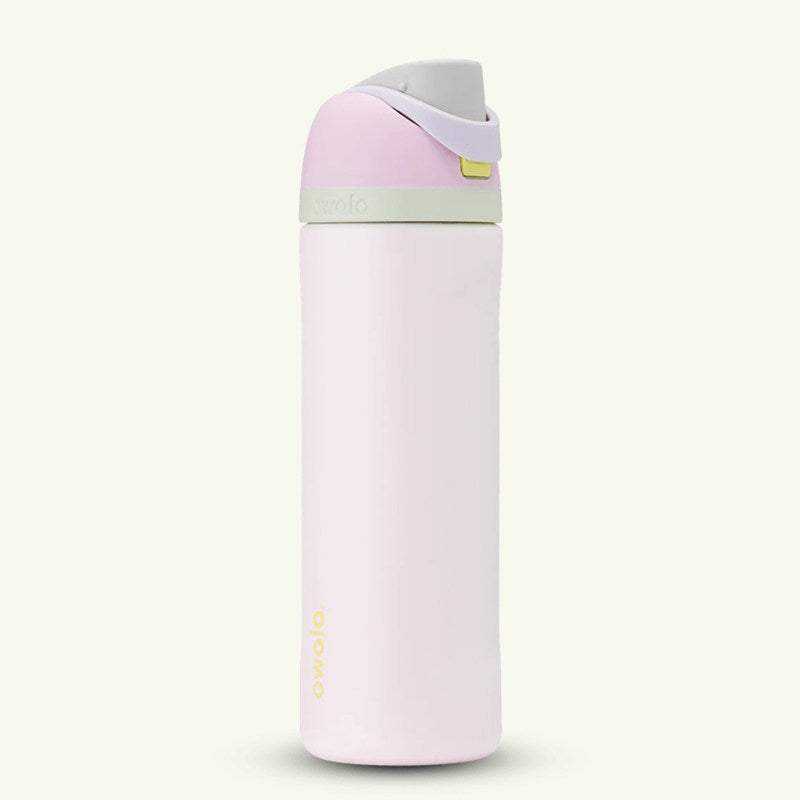Owala FreeSip insulated stainless steel water bottle with leak-proof lid and built-in straw