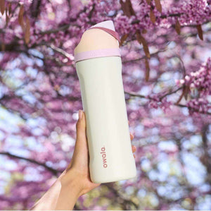 Owala FreeSip insulated stainless steel water bottle with built-in straw and carry handle