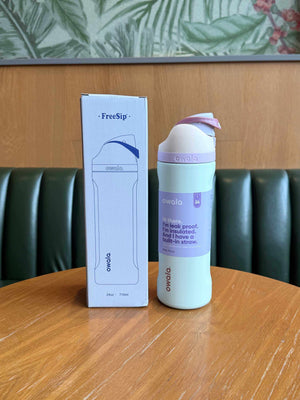 Owala Insulated Cup stainless steel water bottle with built-in straw and lid