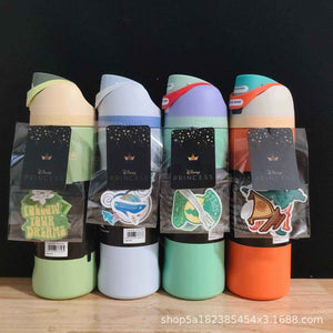 Owala Disney Princess FreeSip insulated water bottle for kids with themed cup