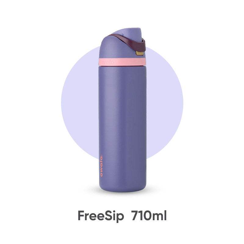 OWALA Thermos Cup insulated stainless steel water bottle with FreeSip spout