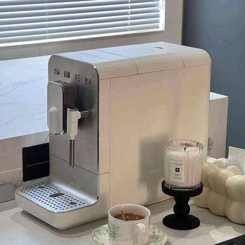 SMEG BCC13 bean to cup espresso machine with milk frother