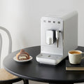 SMEG automatic espresso machine with built-in grinder and milk frother