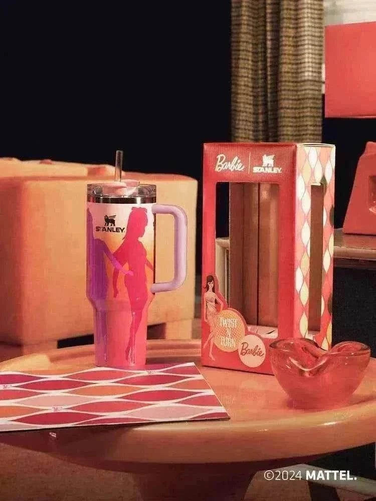 Limited edition Stanley x Barbie 40oz Quencher H2.0 FlowState tumbler