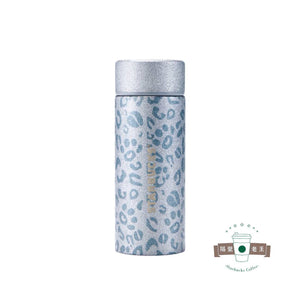 Starbucks 2026 leopard print insulated coffee cup with stainless steel straw