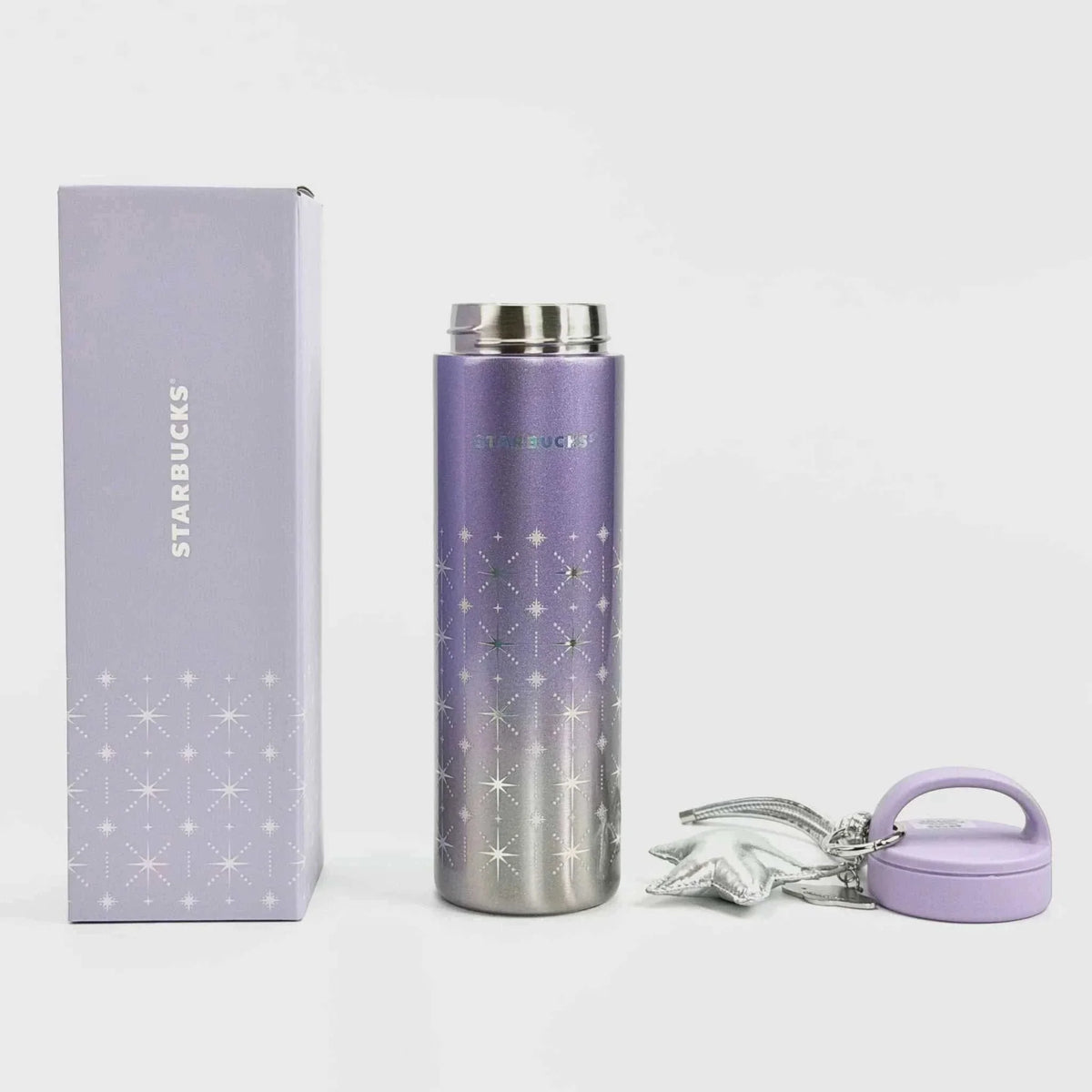 Starbucks 2026 Purple Night Galaxy series color-changing insulated cup