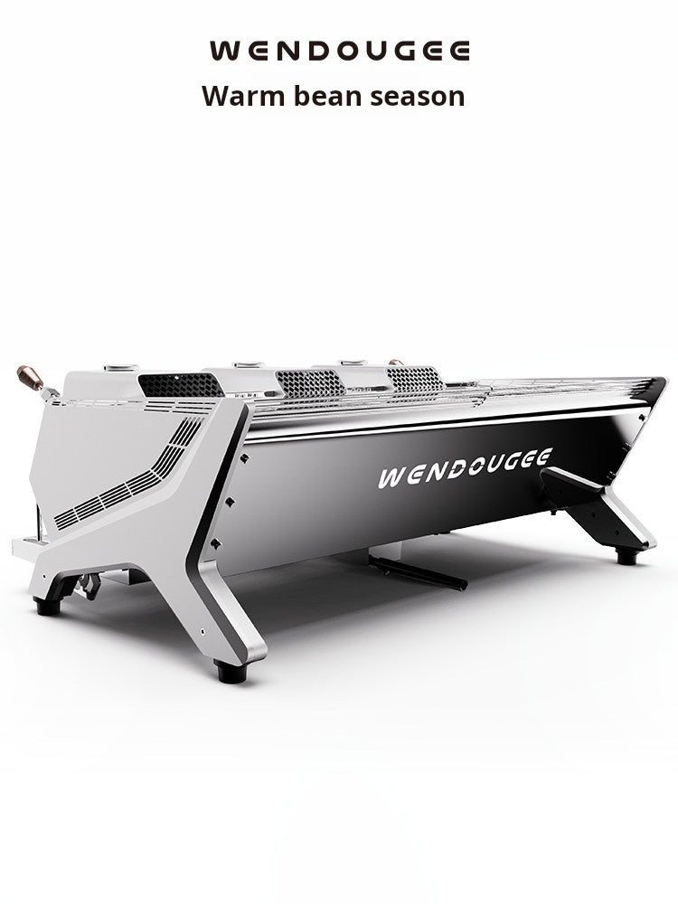 Wendougee coffee machine semi-automatic commercial three-head espresso maker for busy cafes and restaurants