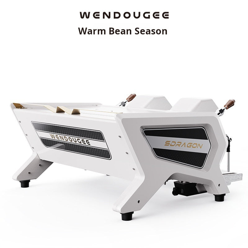 Wendougee SDRAGON-SAT dual-boiler espresso machine with touchscreen for high-volume coffee shops