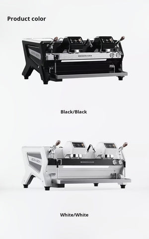 Wendougee SDRAGON-SAT professional dual-boiler espresso machine with touchscreen for high-volume coffee shops