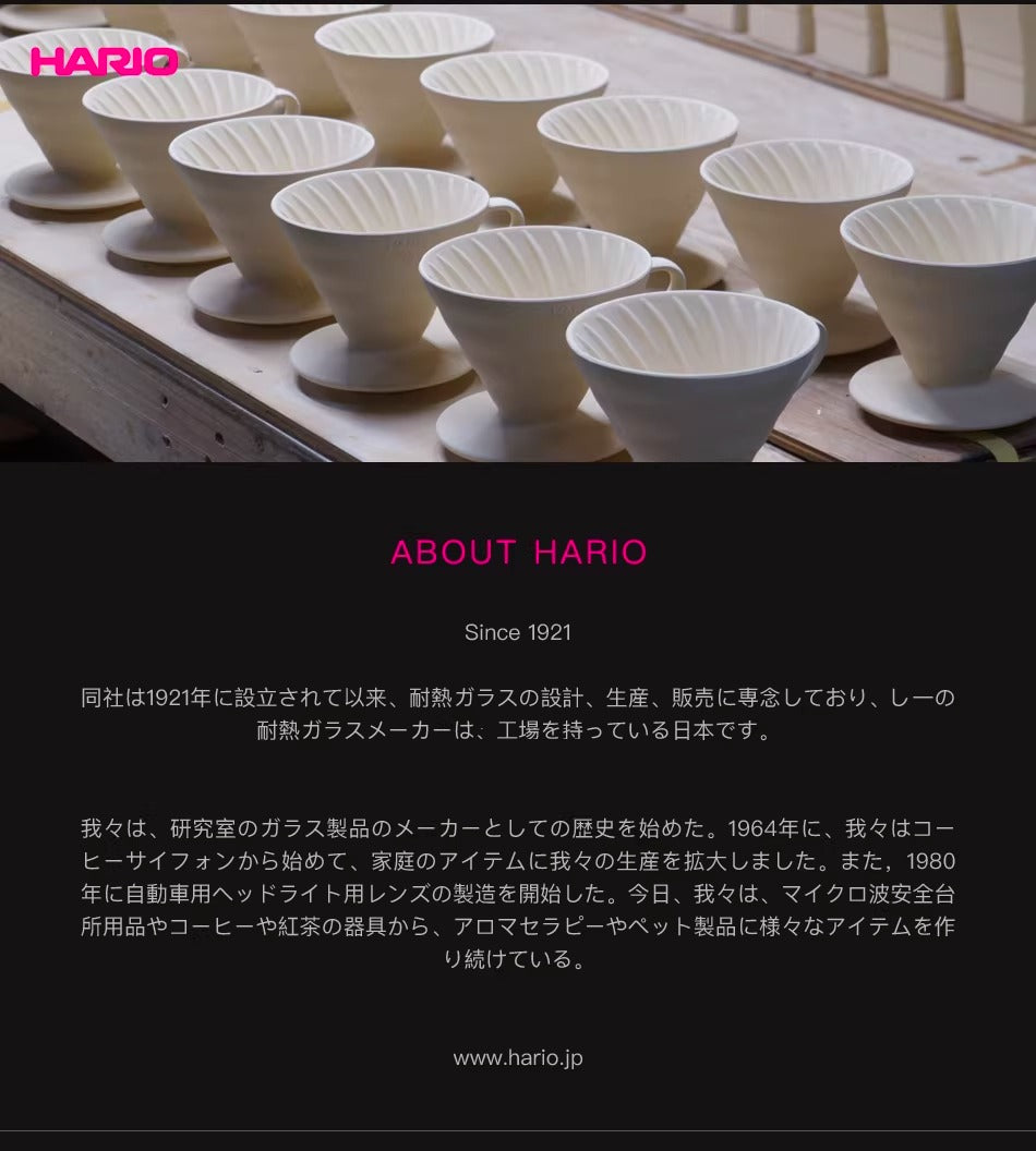 Hario V60 Ceramic Coffee Dripper
