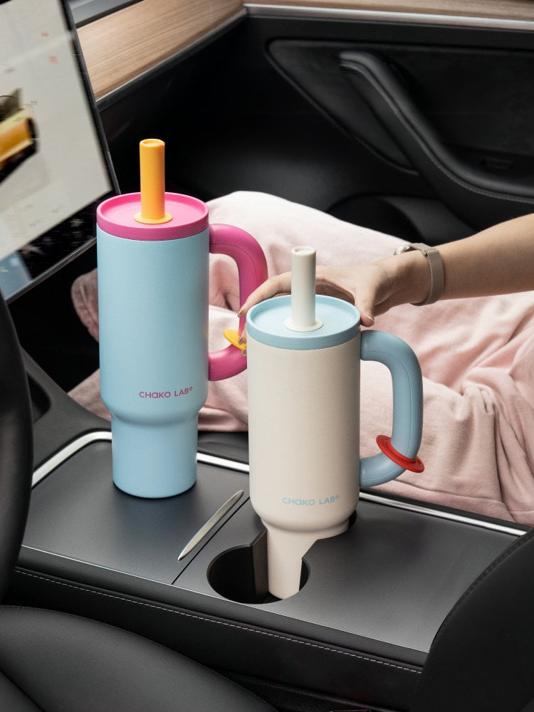 CHAKO LAB 1100ml Insulated Mug with Leak-Proof Design