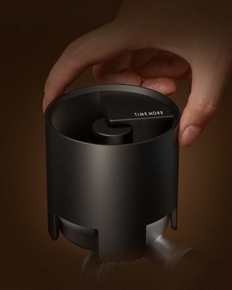 TIMEMORE AutoSpin Electric WDT tool for 58mm portafilter with 12 needles and USB Type-C charging
