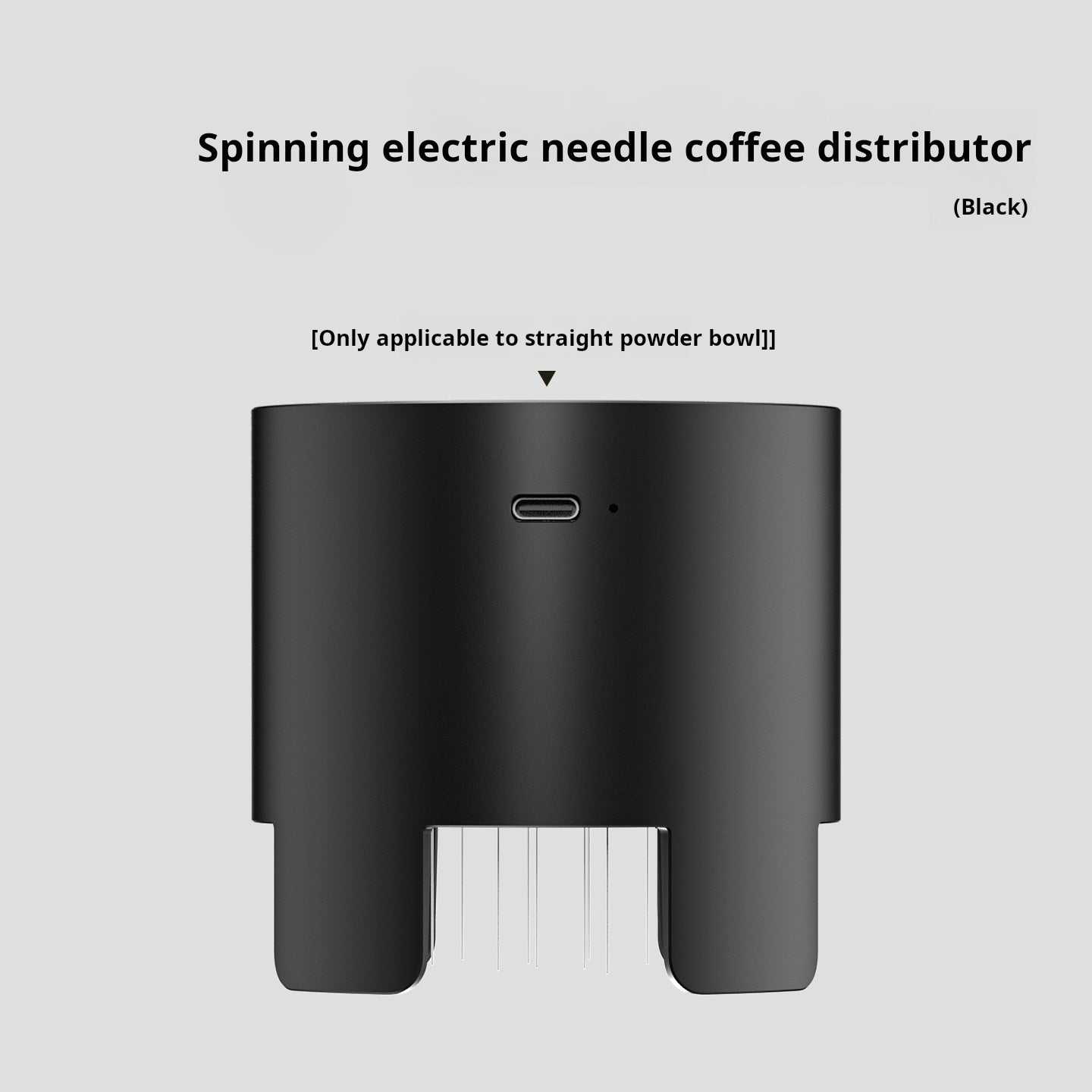 TIMEMORE AutoSpin Electric WDT tool for 58mm portafilter with 12 needles and USB-C charging