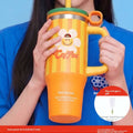Glasslock &wigglewiggle Large Capacity Giant 316 Stainless Steel Insulated Cup Portable Water Cup