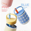 CHaKOLAB and Xu breakfast cup thermos cup portable takeaway with high appearance with lid and spoon yogurt oatmeal cup