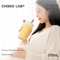 Chako Lab 570 ml Insulated Tumbler with Straw 5 Colors Stainless Steel