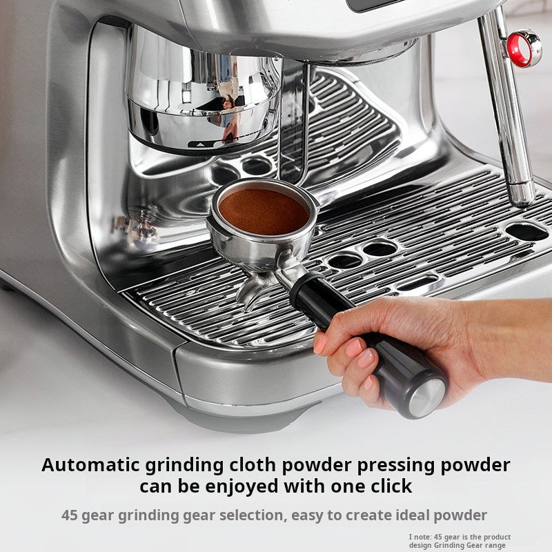 Breville BES985 espresso machine with grinder, product detail photo