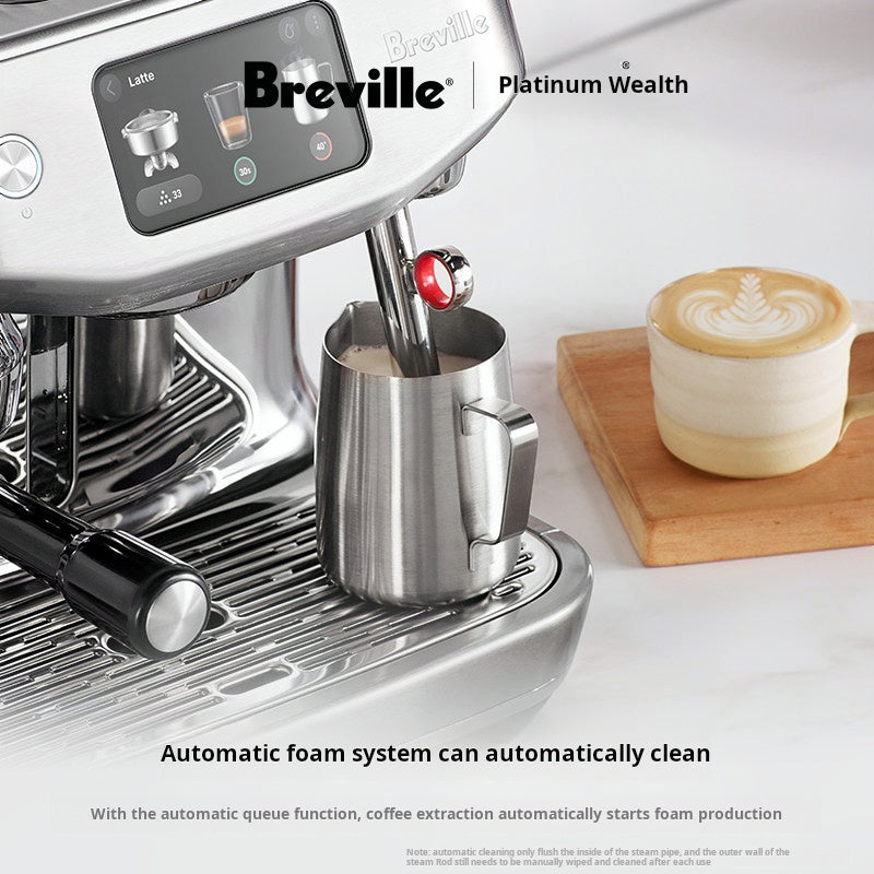 Breville espresso machine with integrated grinder, additional product photo
